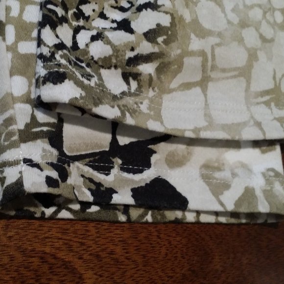 Alia Petite Set- Zipper Jacket & 3/4 Sleeve Shirt - Picture 11 of 15